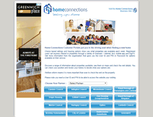 Tablet Screenshot of homeconnections.org.uk