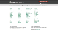 Desktop Screenshot of homeconnections.com